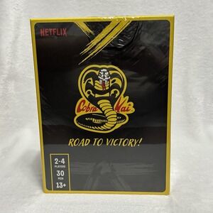 Cobra Kai Netflix Board Game Road to Victory Edition, New Factory Sealed